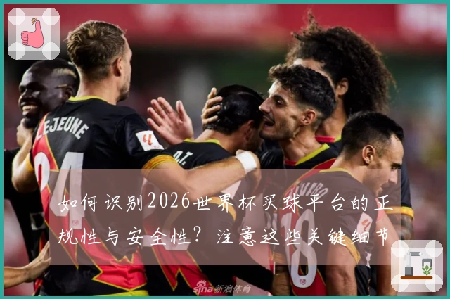 如何识别2026世界杯买球平台的正规性与安全性？注意这些关键细节！