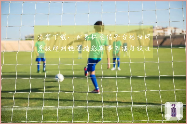 无需下载,世界杯竞猜平台地址网页版即刻畅享精彩赛事直播与投注攻略