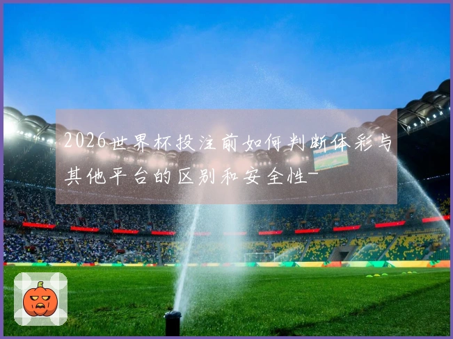 2026世界杯投注前如何判断体彩与其他平台的区别和安全性-